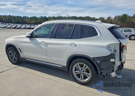 2020 BMW X3 Sdrive30I z USA, uszkodzony, nr VIN 5UXTY3C02L9B31404